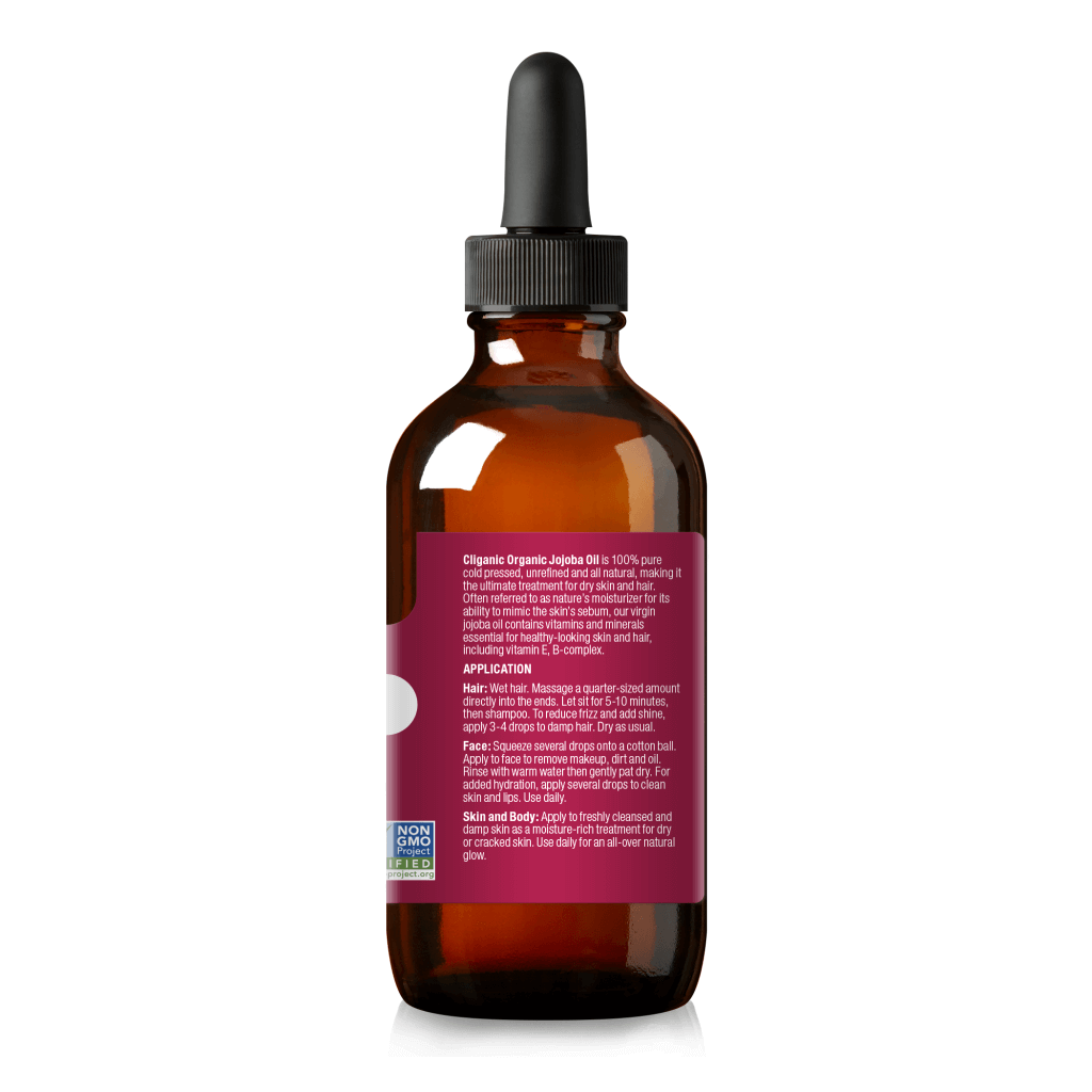 Copy of Cliganic BottleRender Jojoba V5 F