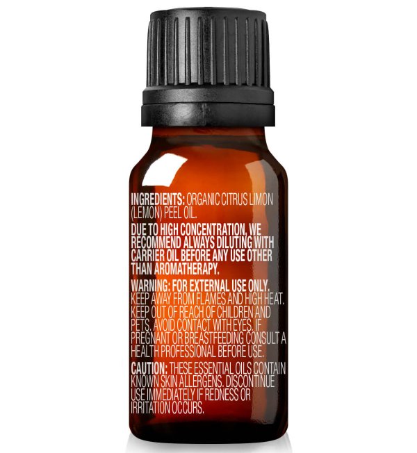 Cliganic Organic Lemon Oil - Image 2