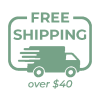 Free shipping over $40