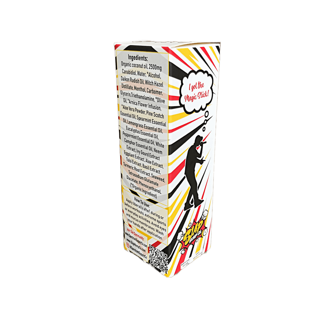 slap 2500 mg roll on transparent Ing list