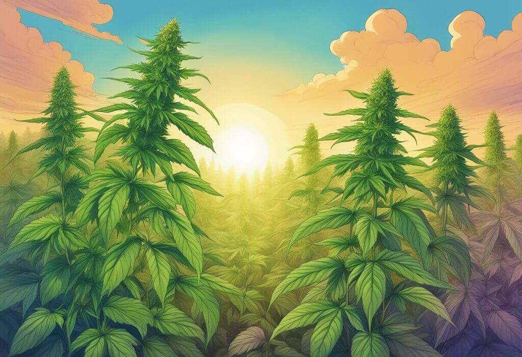 A Cannabidiol forest