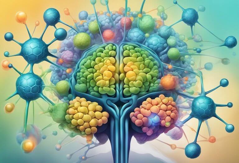 Does CBD have psychoactive effects? CBD molecules interacting with brain receptors, causing no psychoactive effects