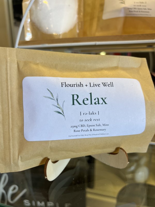 CBD bath salts