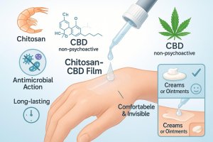 Chitosan-Based Film-Forming Systems with Cannabidiol