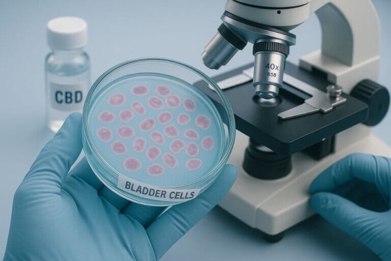 How CBD Helped Bladder Cancer Cells Shut Down from the Inside