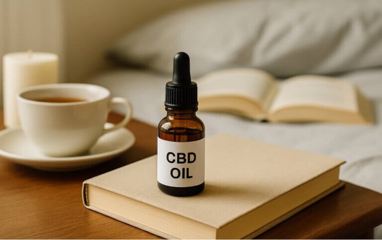 CBD oil for calm and clarity