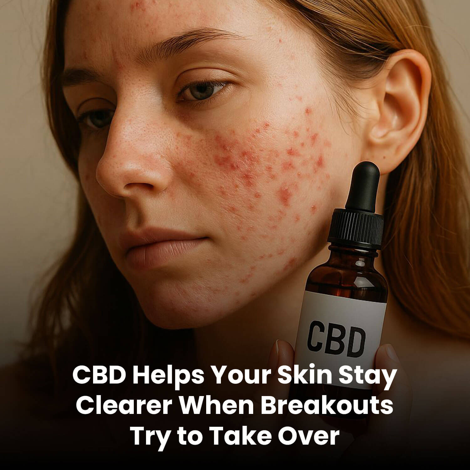 CBD Helps Your Skin Stay Clearer When Breakouts Try to Take Over