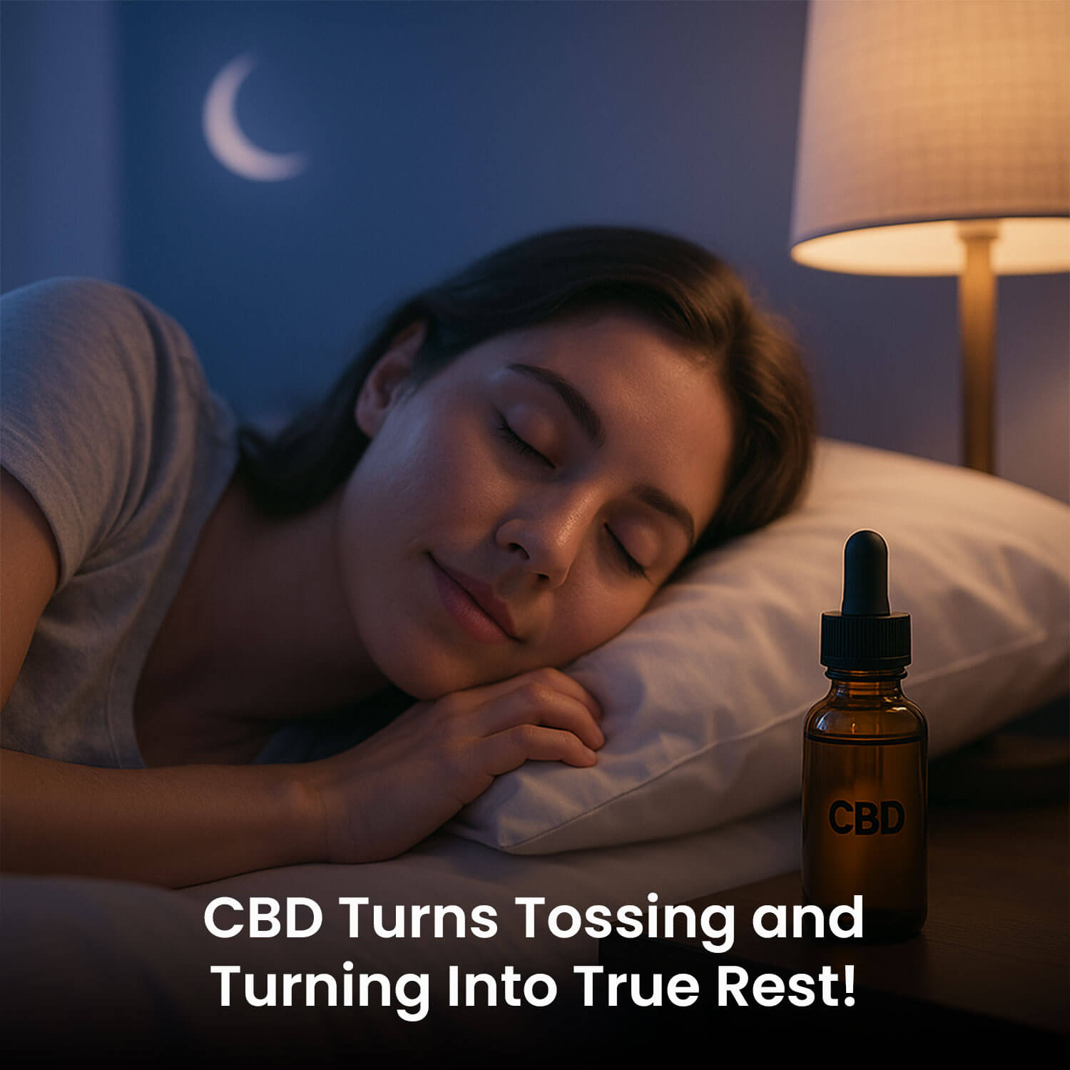 CBD Turns Tossing and Turning Into True Rest!