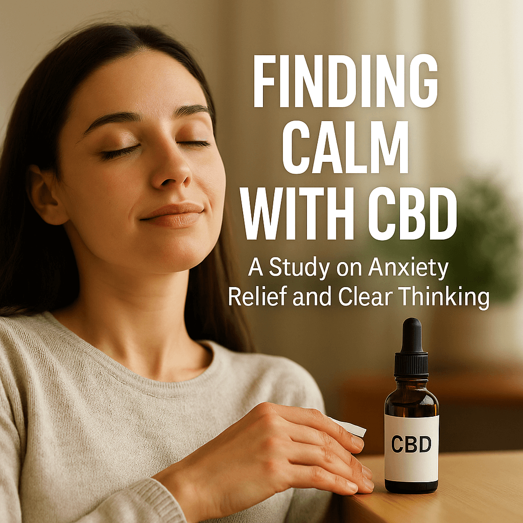 finding calm with CBD