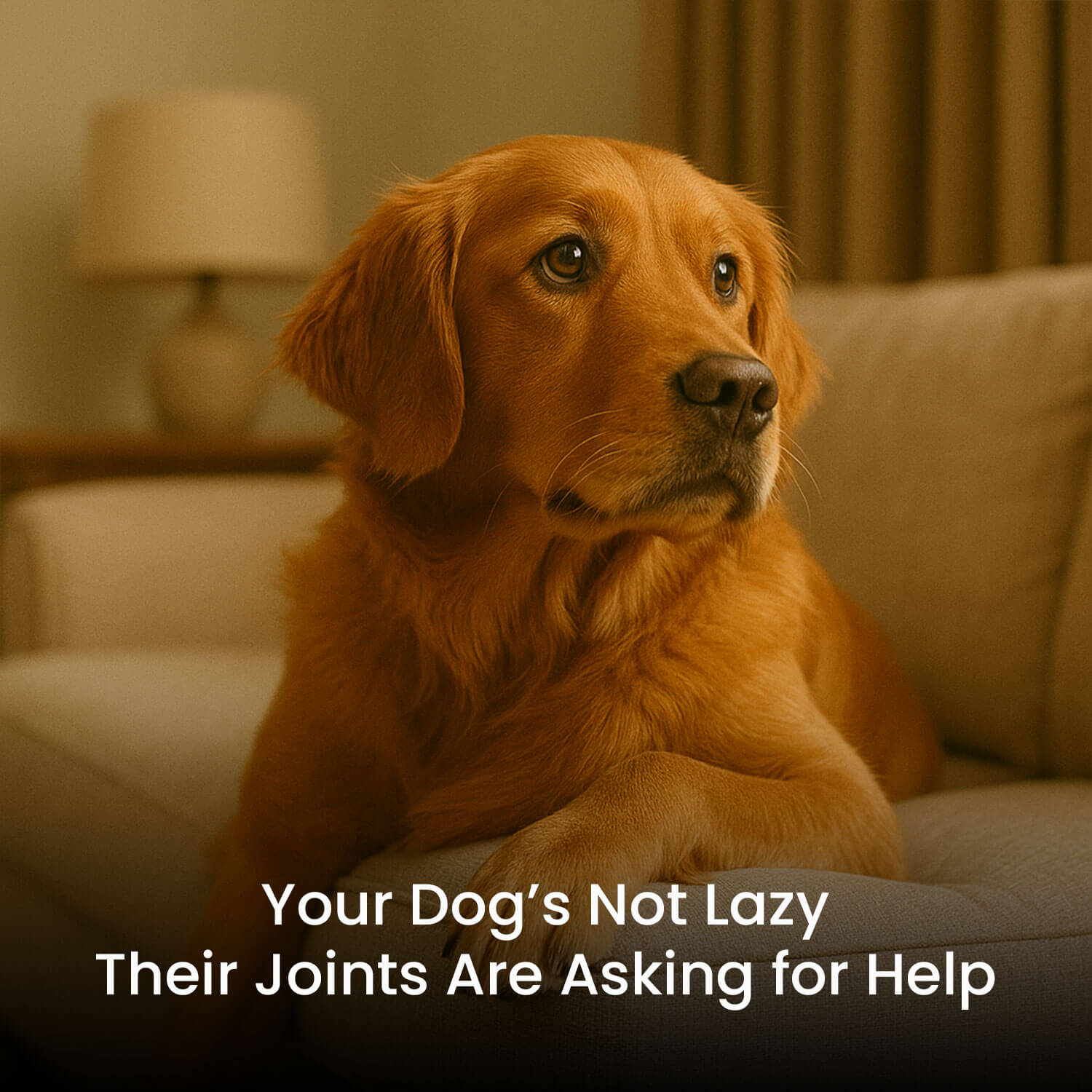 Your Dog’s Not Lazy. Their Joints Are Asking for Help.