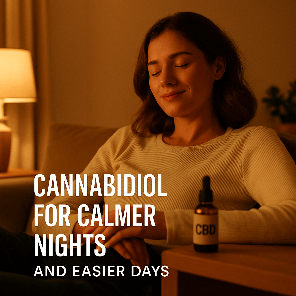 Cannabidiol for calmer nights
