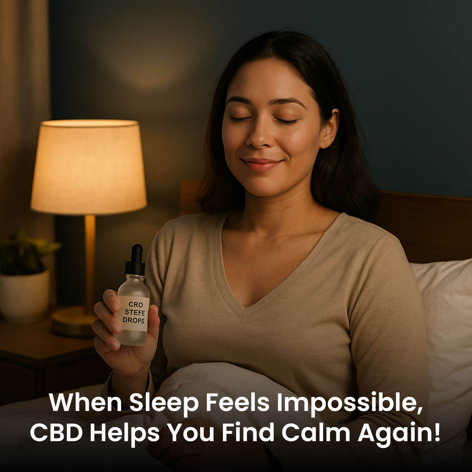 When Sleep Feels Impossible, CBD Helps You Find Calm Again!