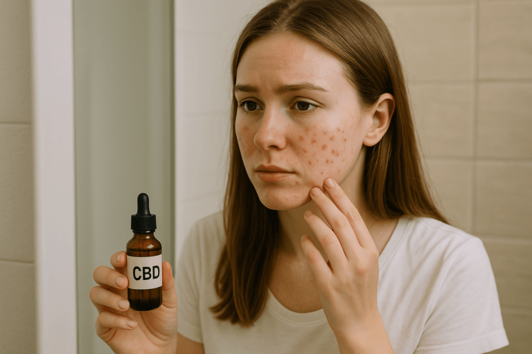 CBD Help Calm Breakouts and Support Clearer Skin