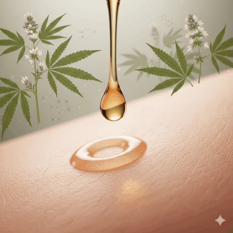CBD oil for healthy, glowing skin backed by dermatology research