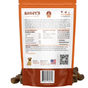 Bailey's Pet Hip & Joint CBD Soft Chews 3mg per treat, 30 per bag