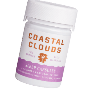 Coastal Clouds Full Spectrum 15mg CBD Sleep Capsules