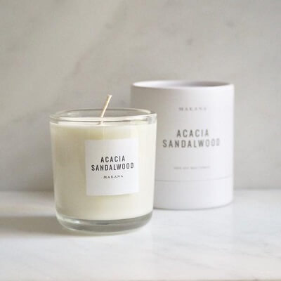 picture of Makana Acacia Sandalwood Candle