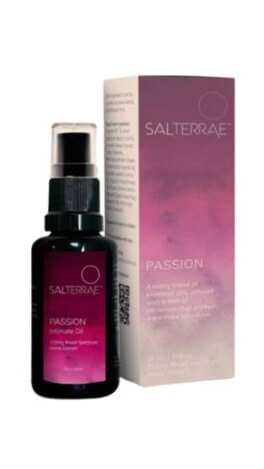 Picture of Salterrae Passion CBD Intimate Oil bottle